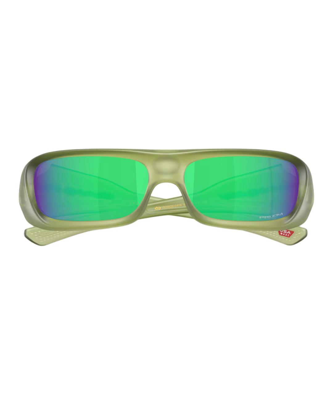 OAKLEY Зеленые пластиковые солнцезащитные очки, фото 5