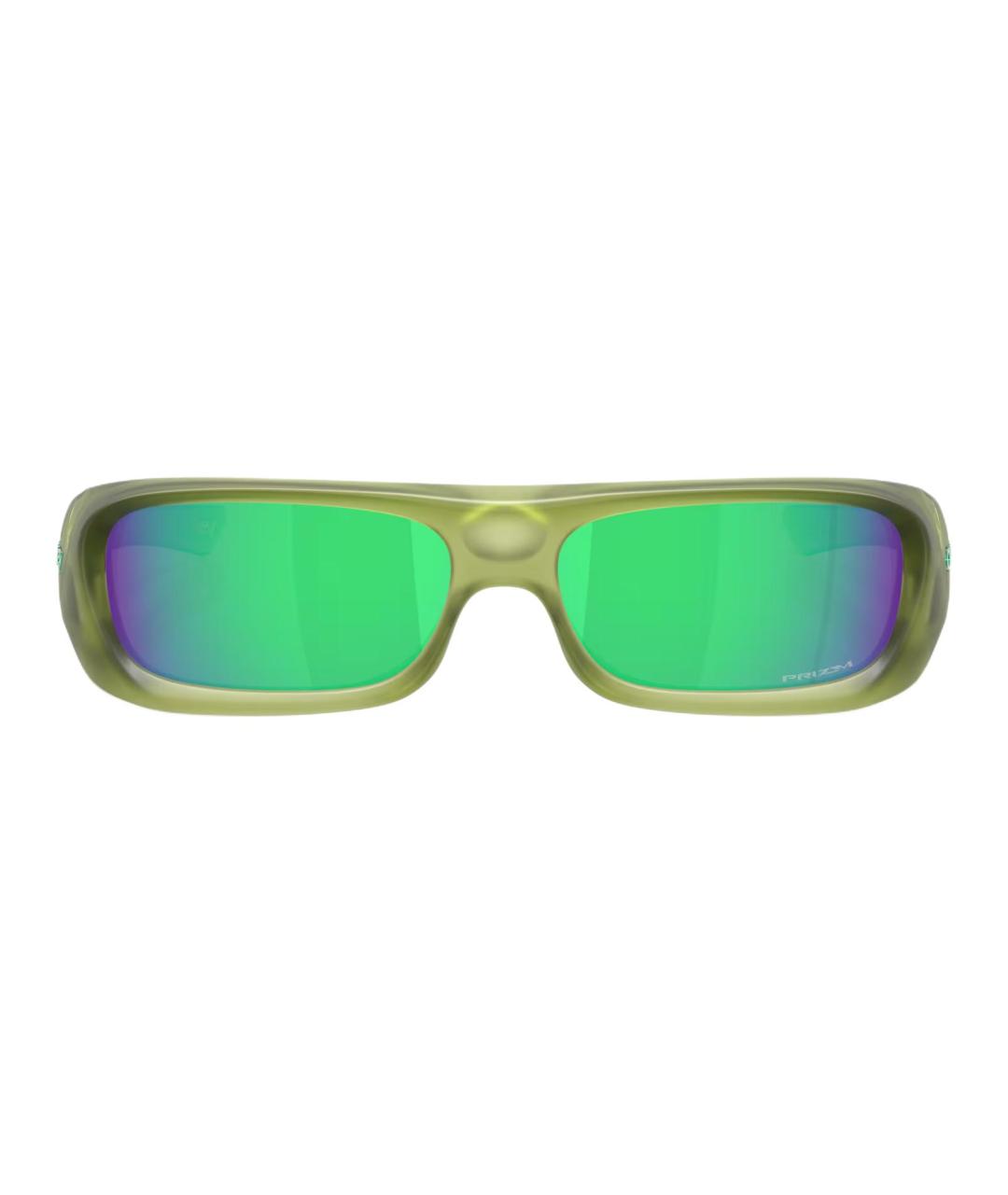 OAKLEY Зеленые пластиковые солнцезащитные очки, фото 2
