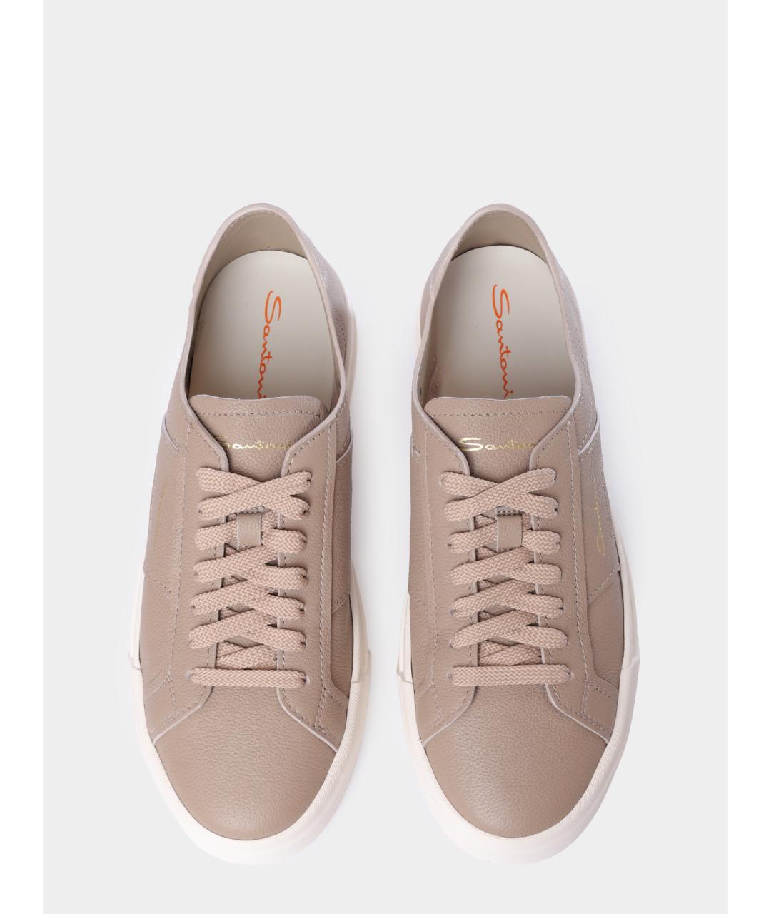 SANTONI Низкие кроссовки / кеды, фото 4