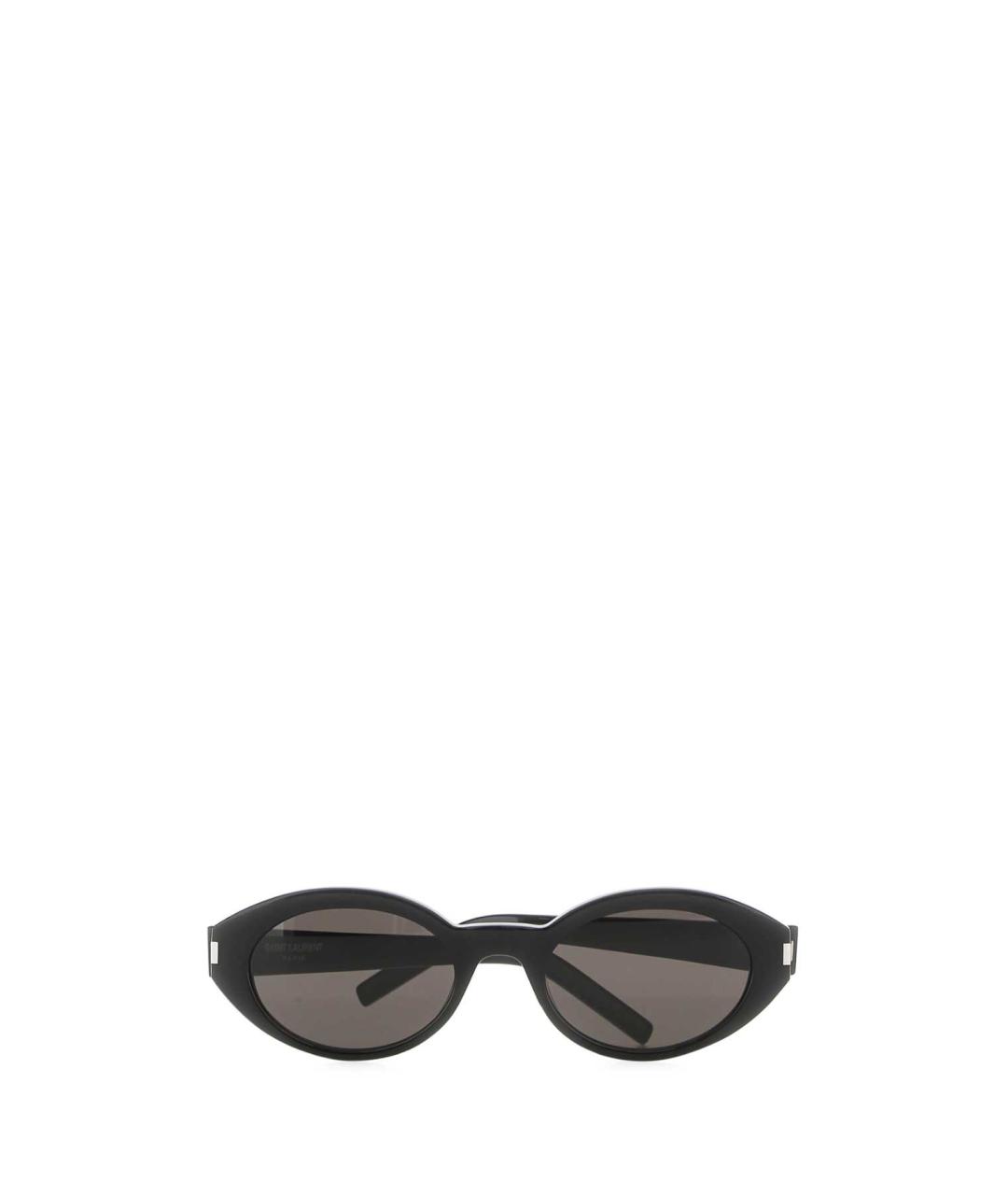 SAINT LAURENT Черные пластиковые солнцезащитные очки, фото 2