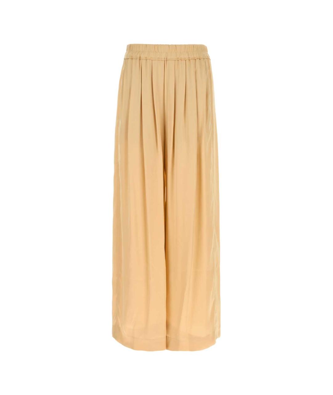 ISABEL MARANT Оранжевые вискозные прямые брюки, фото 1