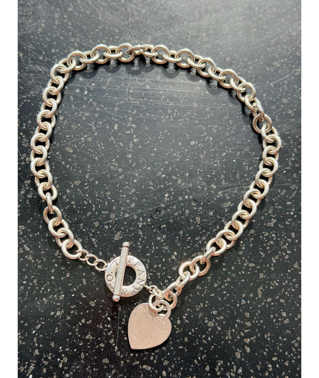 TIFFANY&CO Серебряное серебряное колье, фото 2