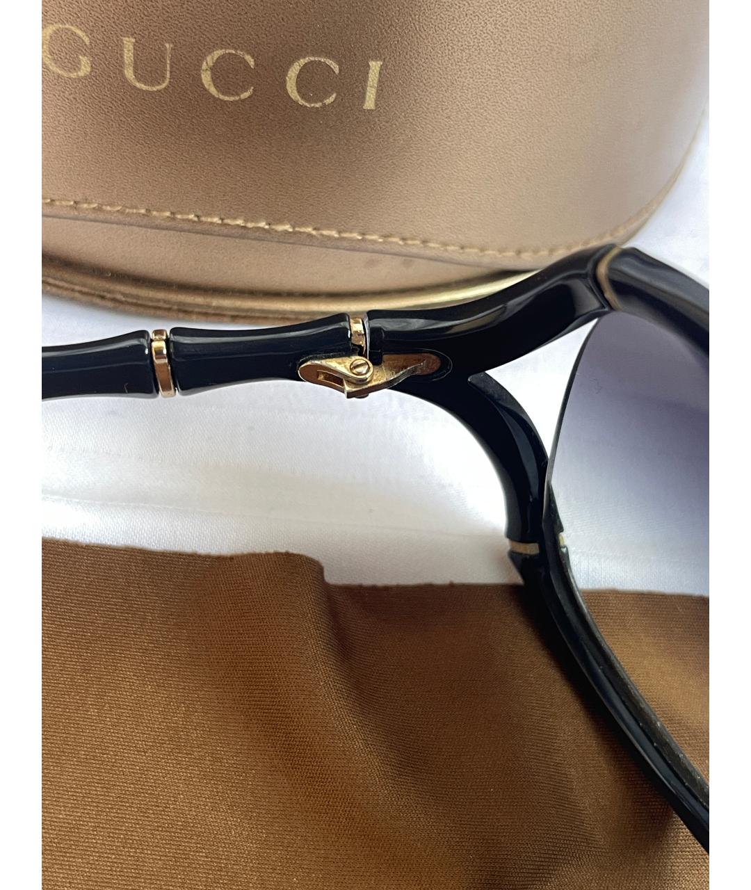 GUCCI Темно-синие солнцезащитные очки, фото 7