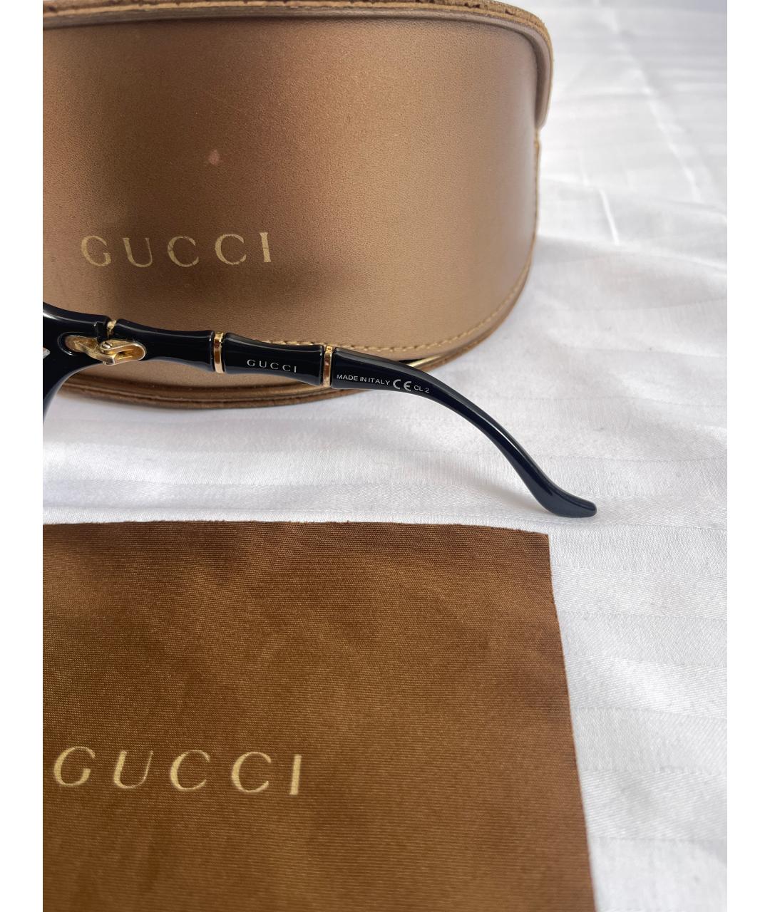 GUCCI Темно-синие солнцезащитные очки, фото 4