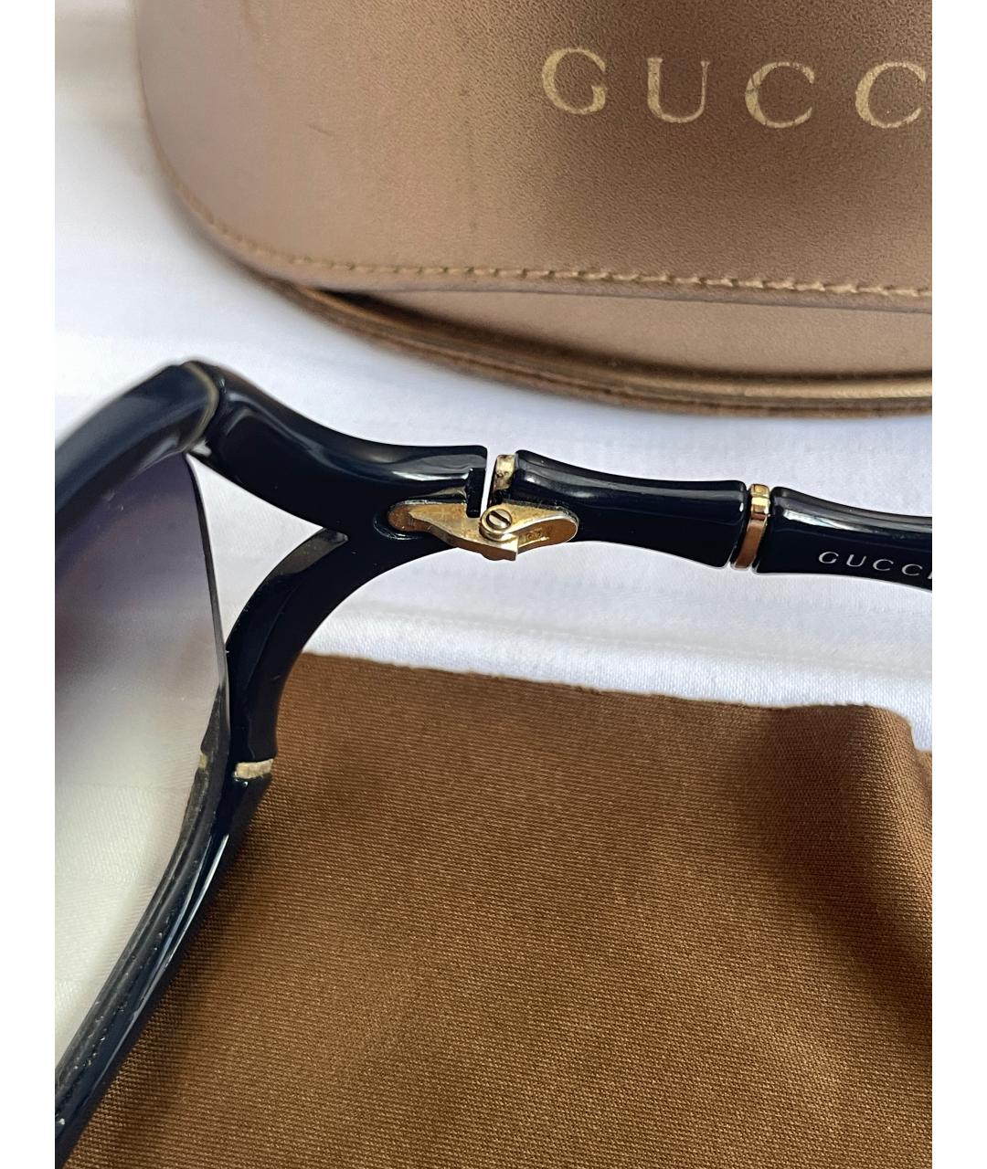 GUCCI Темно-синие солнцезащитные очки, фото 6