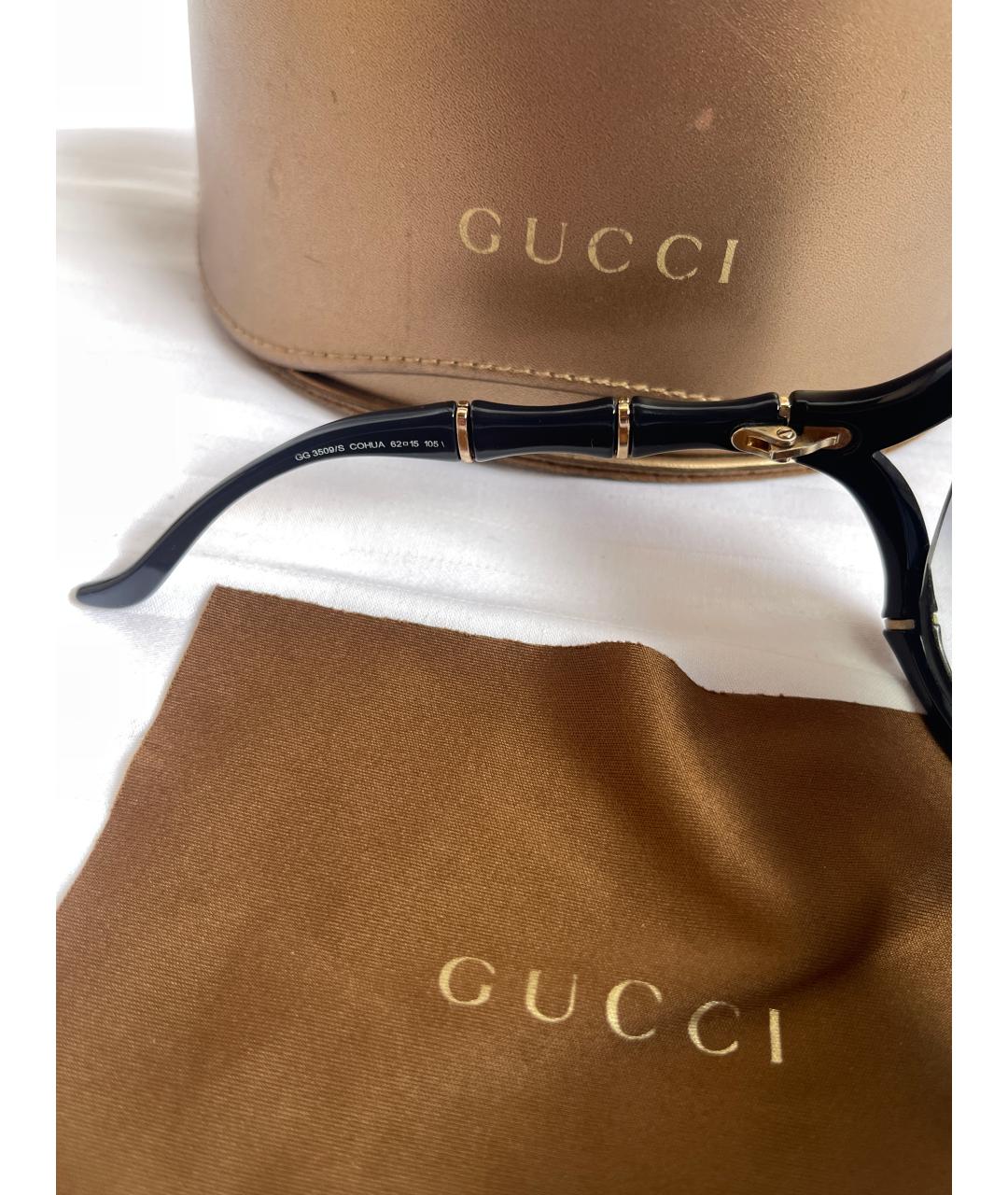 GUCCI Темно-синие солнцезащитные очки, фото 5