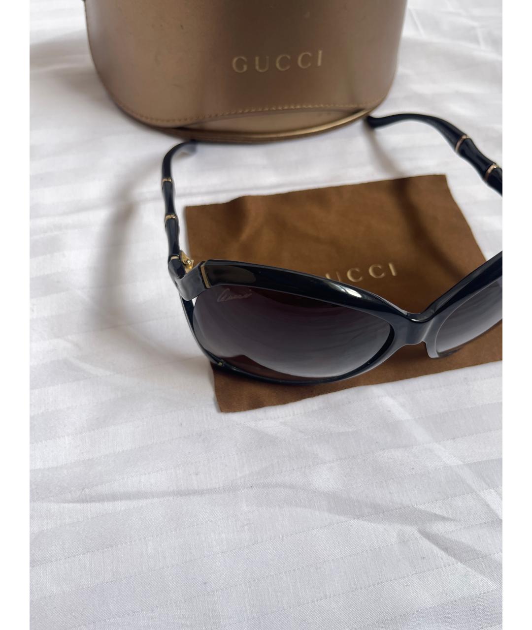 GUCCI Темно-синие солнцезащитные очки, фото 3