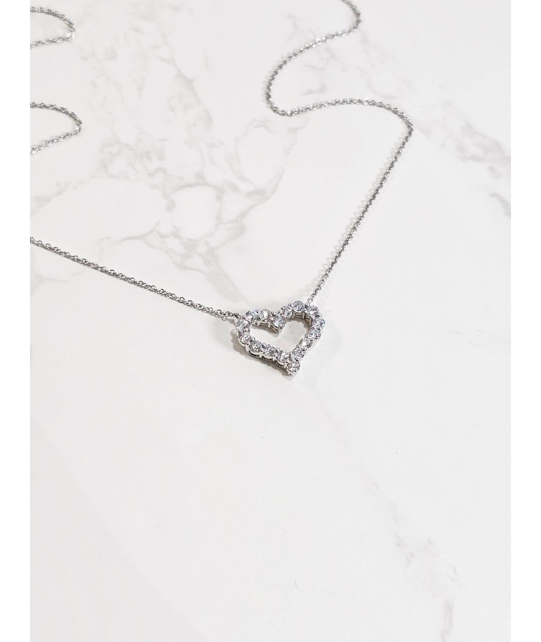 TIFFANY&CO Серебряное платиновое колье, фото 3