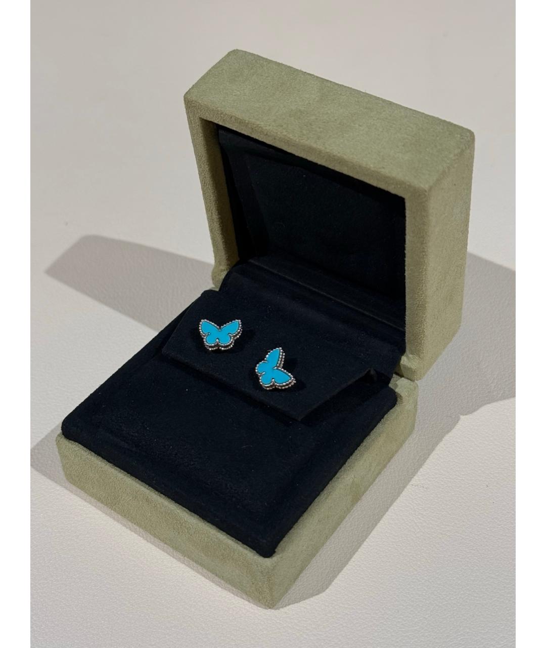 VAN CLEEF & ARPELS Серебряные серьги из белого золота, фото 2