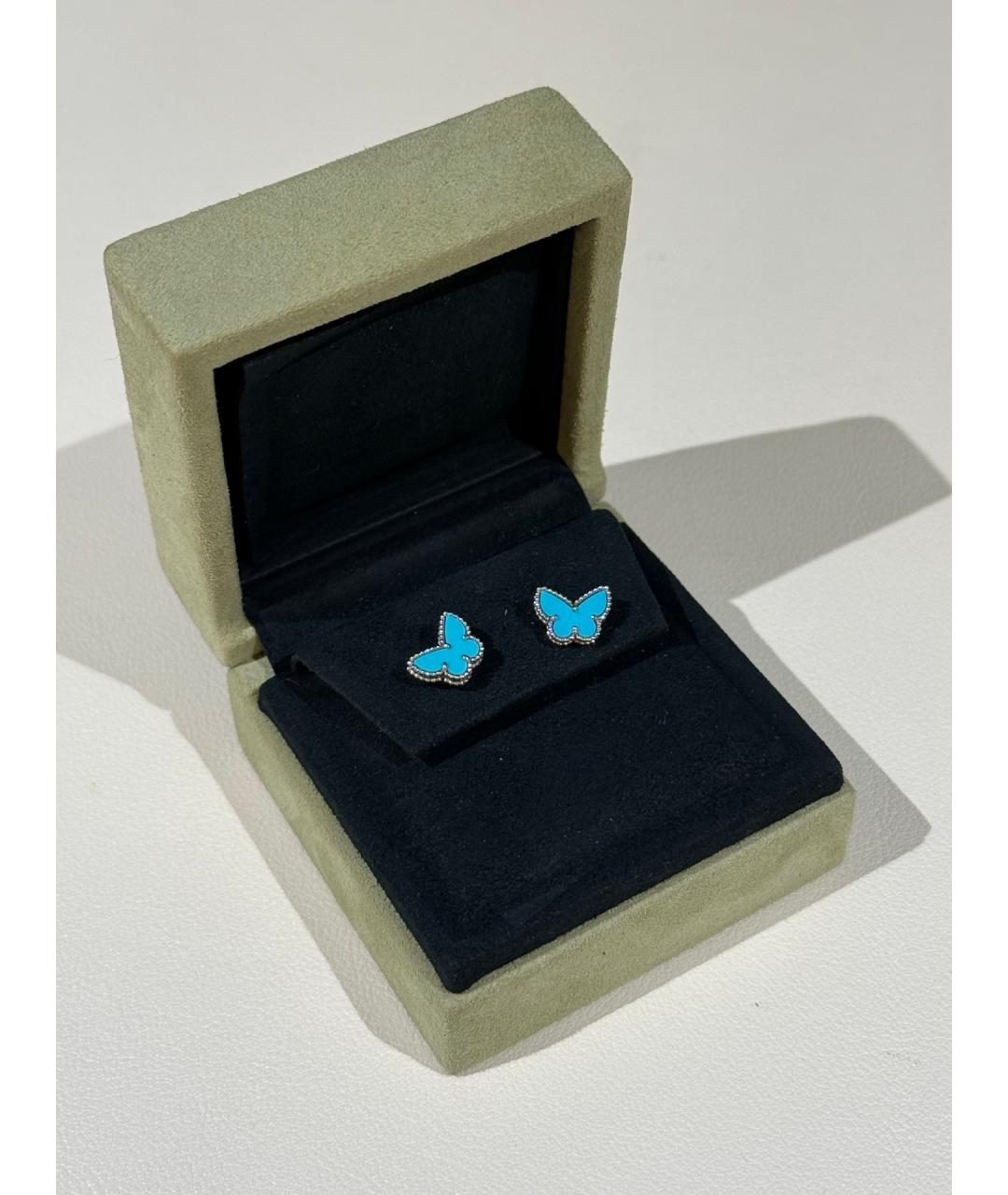 VAN CLEEF & ARPELS Серебряные серьги из белого золота, фото 3