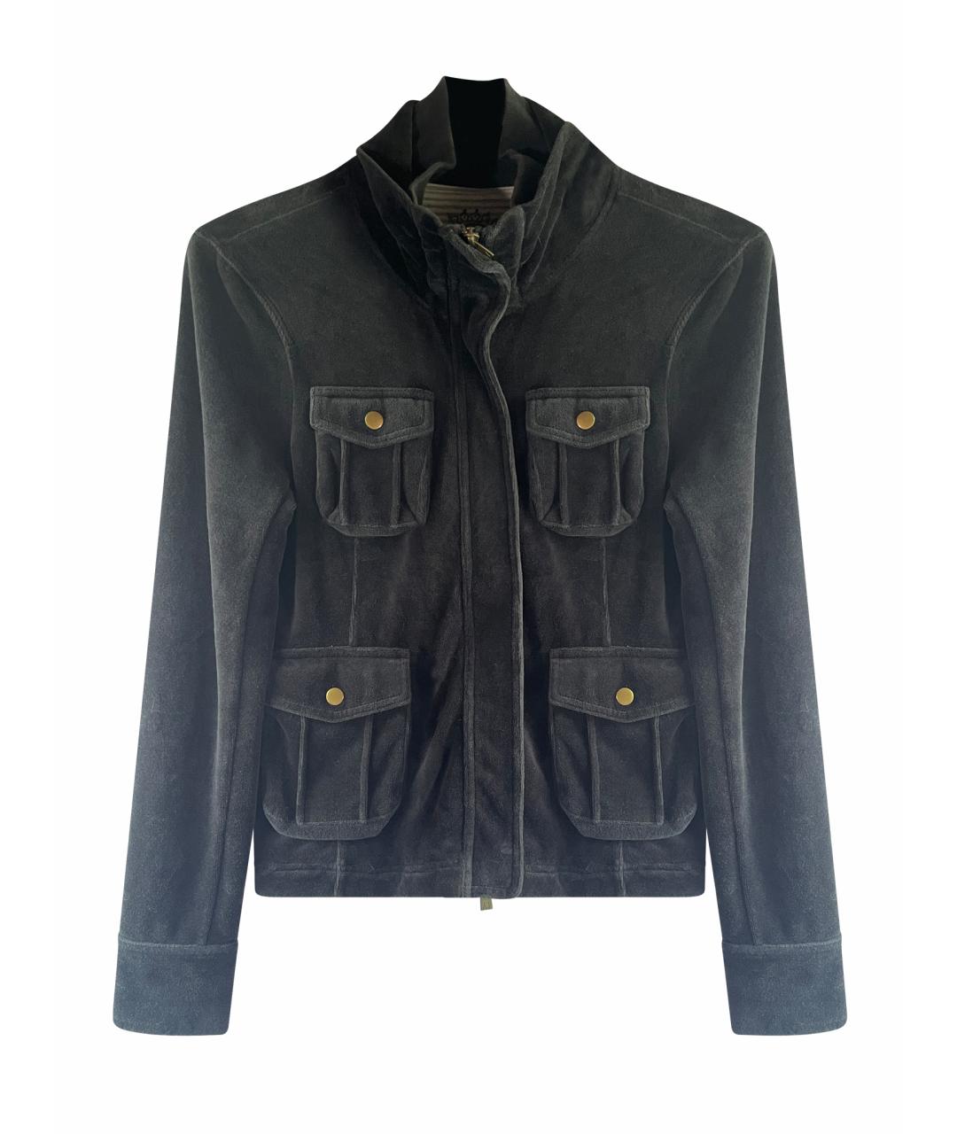 ARMANI JEANS Синяя замшевая куртка, фото 1