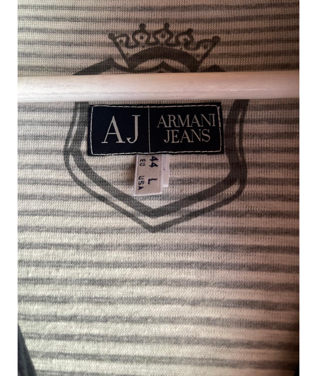 ARMANI JEANS Синяя замшевая куртка, фото 3