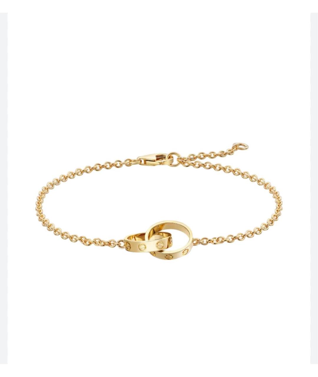 CARTIER Желтый браслет из желтого золота, фото 3