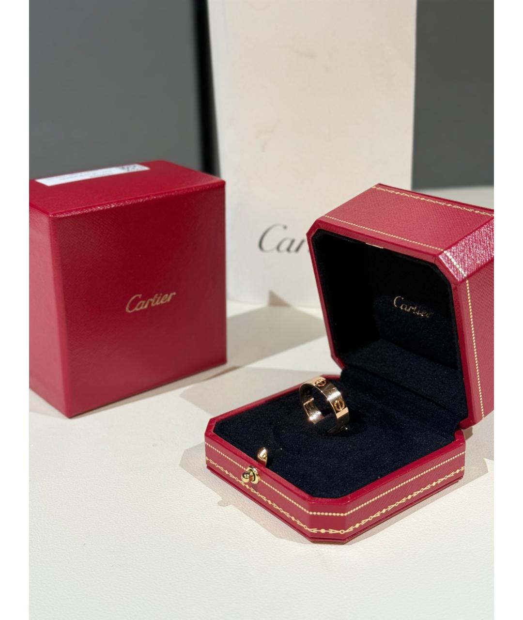 CARTIER Золотое кольцо из розового золота, фото 2