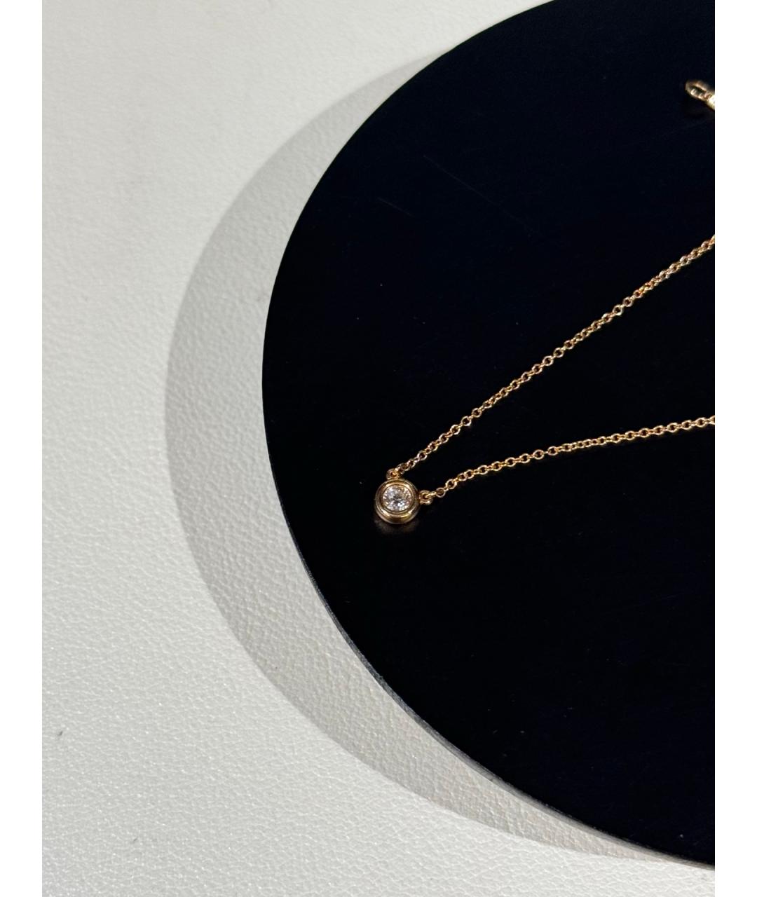 TIFFANY&CO Золотое колье из розового золота, фото 3