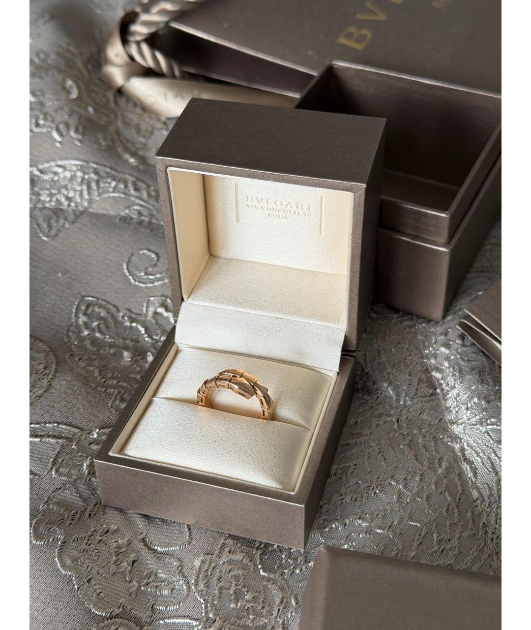 BVLGARI Розовое кольцо из розового золота, фото 5