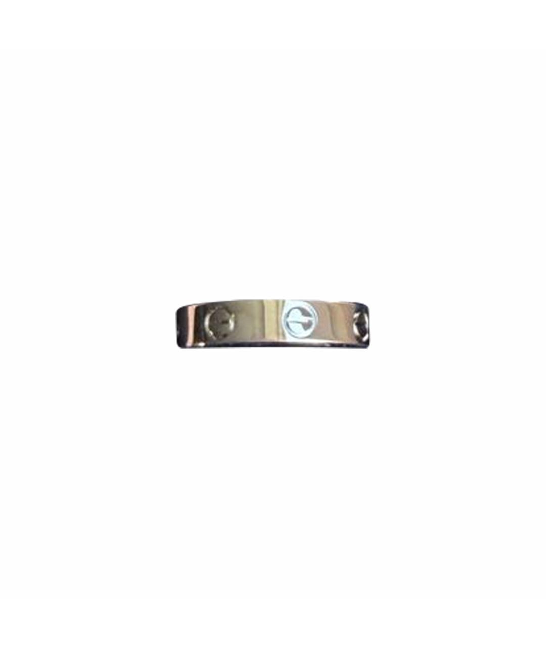 CARTIER Белое кольцо из белого золота, фото 1