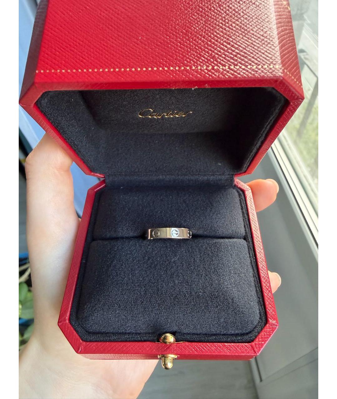 CARTIER Белое кольцо из белого золота, фото 8