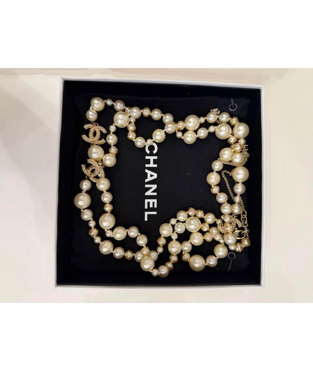 CHANEL Золотая подвеска, фото 3