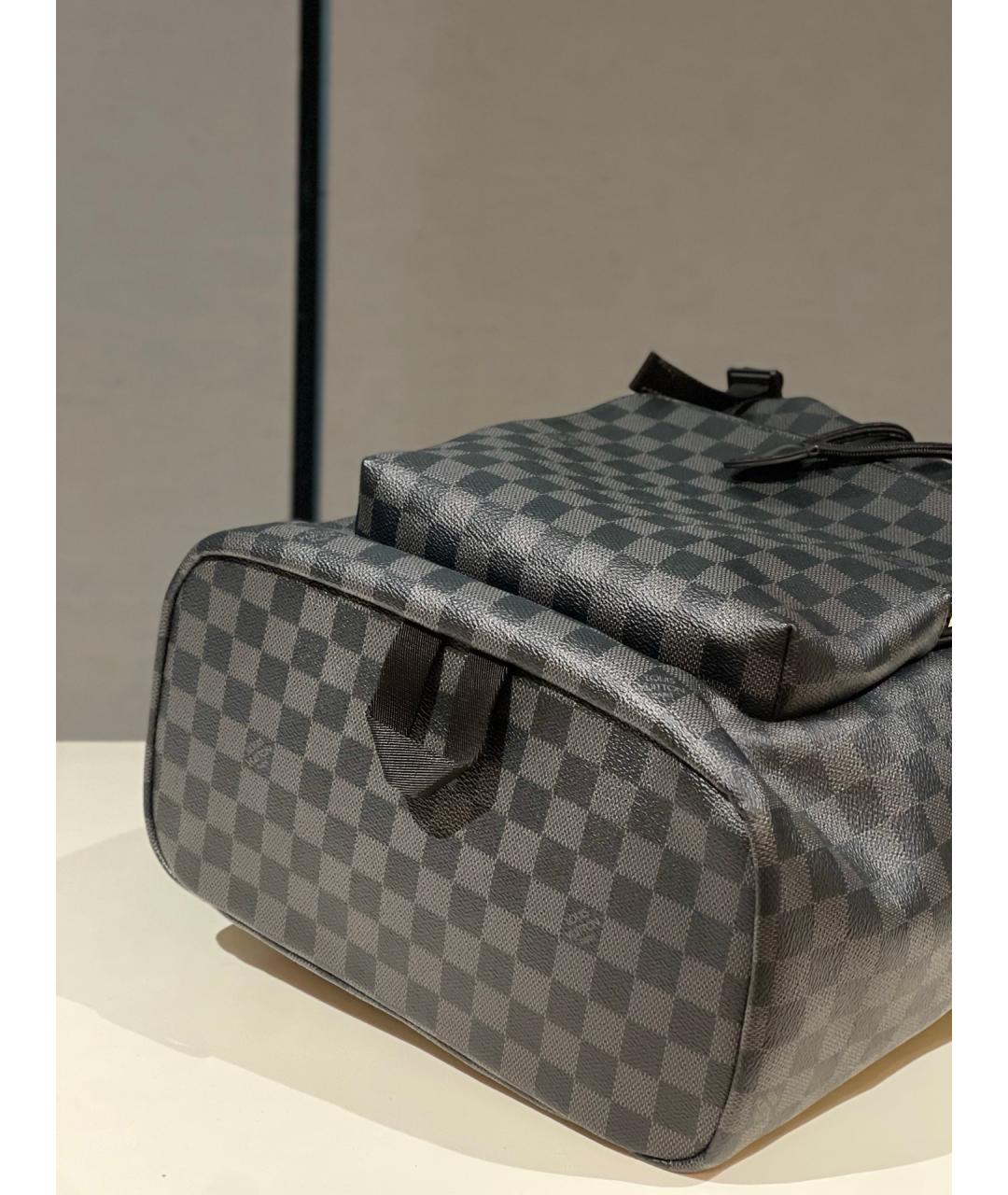 LOUIS VUITTON Черный рюкзак, фото 6