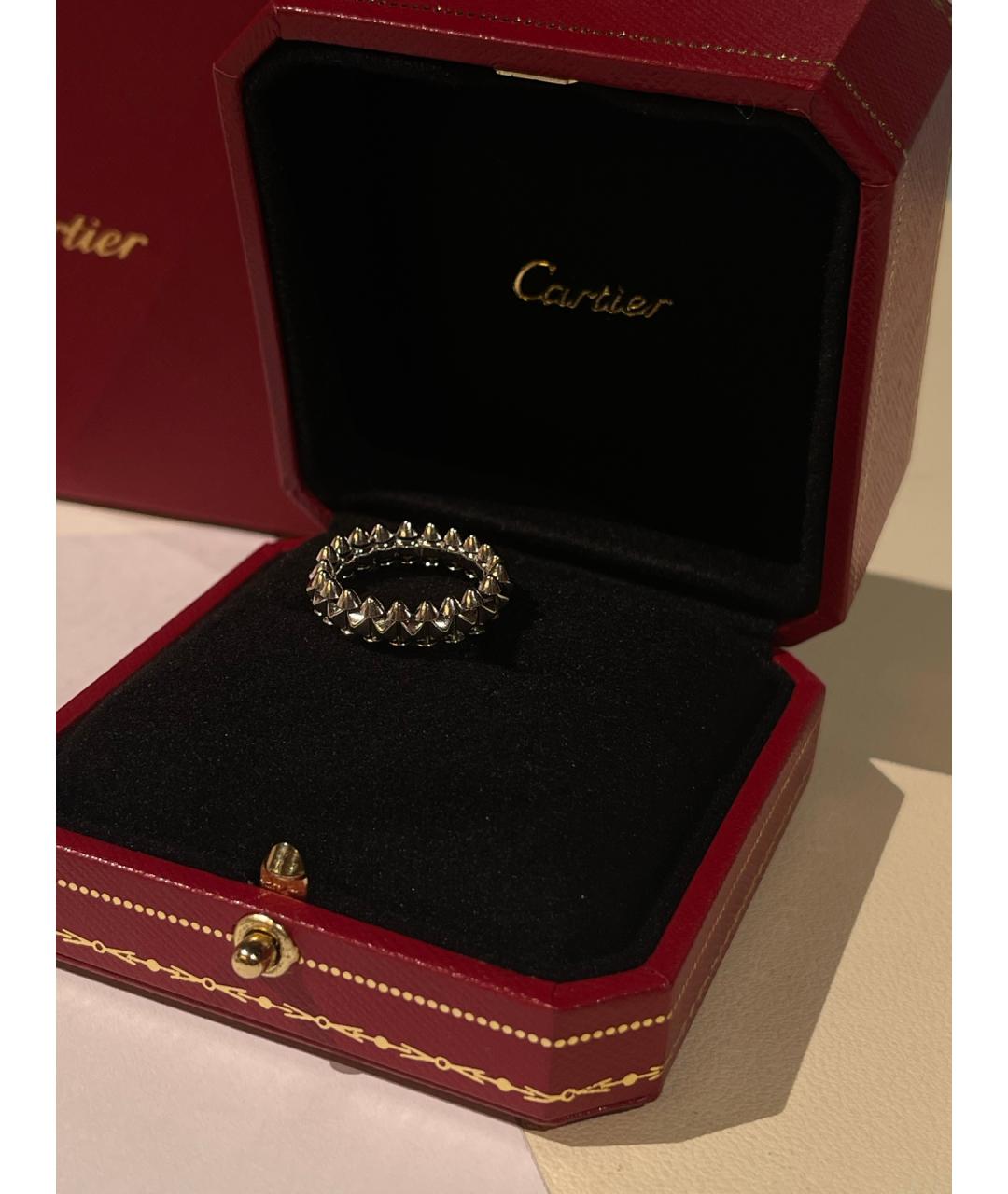 CARTIER Серебряное кольцо из белого золота, фото 4