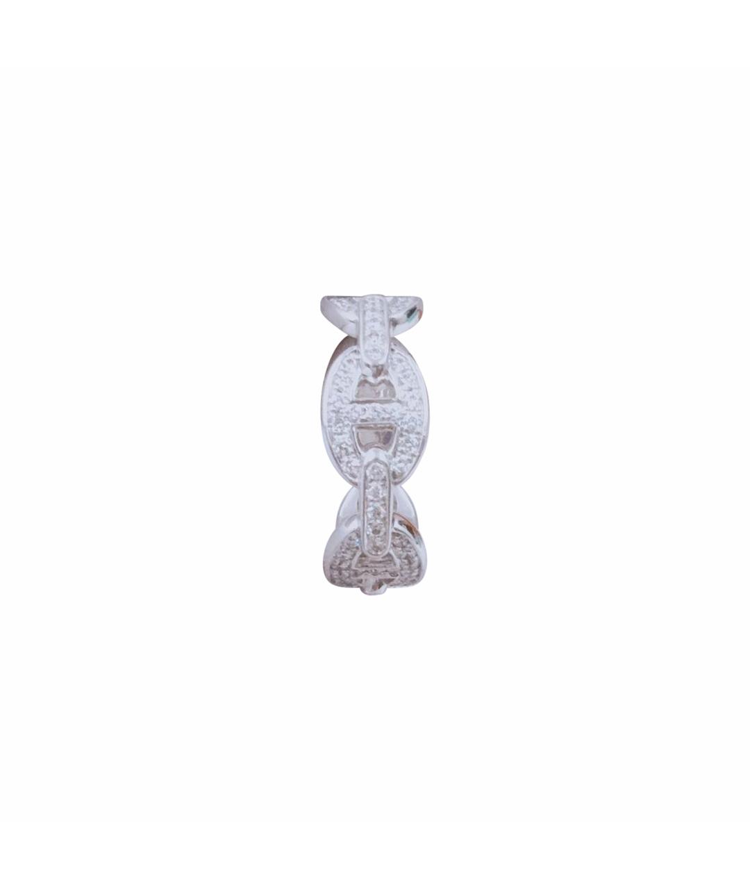 HERMES Белое кольцо из белого золота, фото 1
