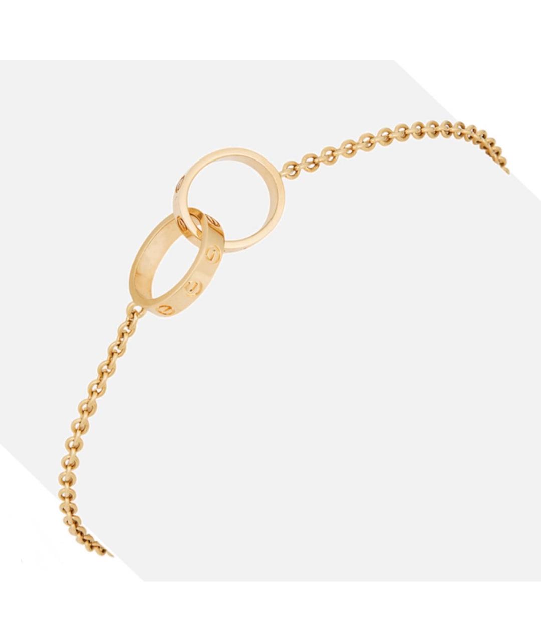 CARTIER Желтый браслет из желтого золота, фото 3