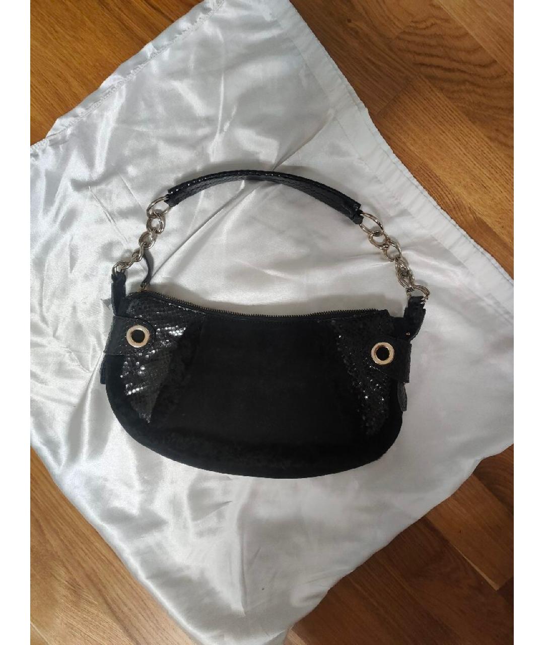 DOLCE&GABBANA Черная сумка с короткими ручками, фото 2