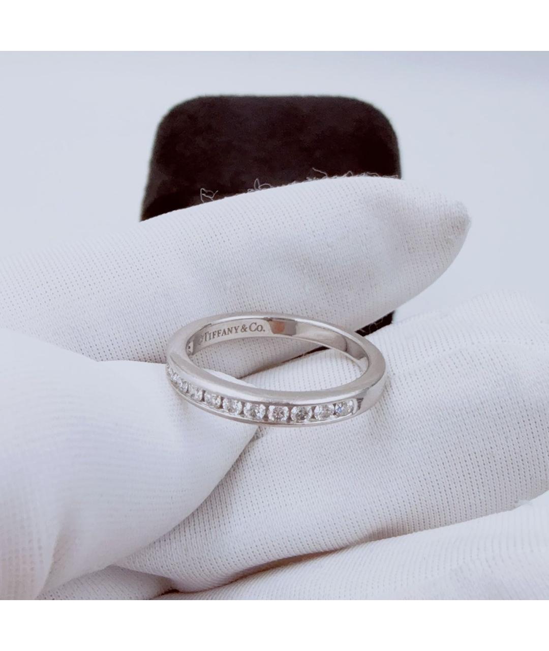 TIFFANY&CO Белое платиновое кольцо, фото 4