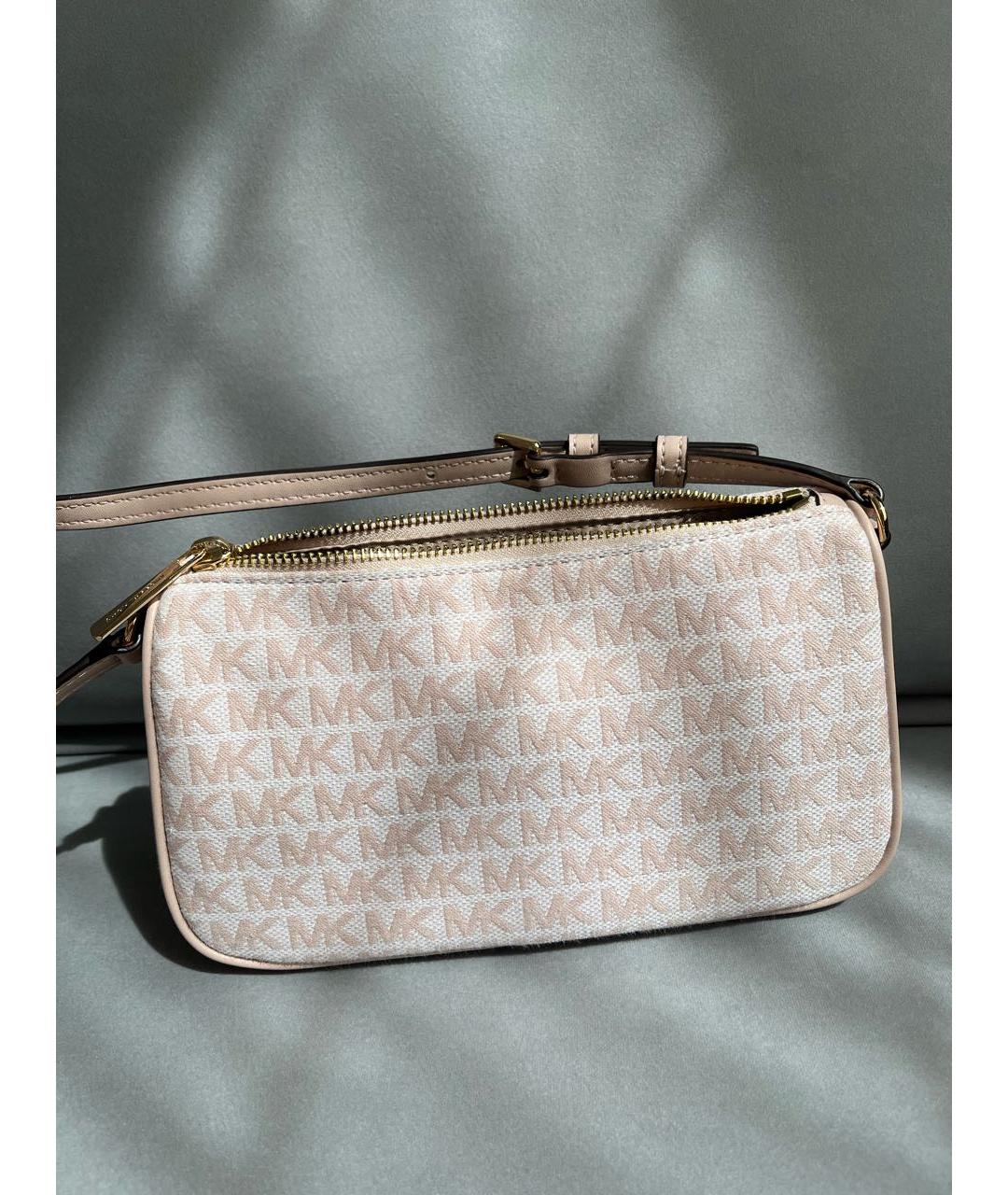 MICHAEL KORS Бежевая сумка через плечо, фото 2