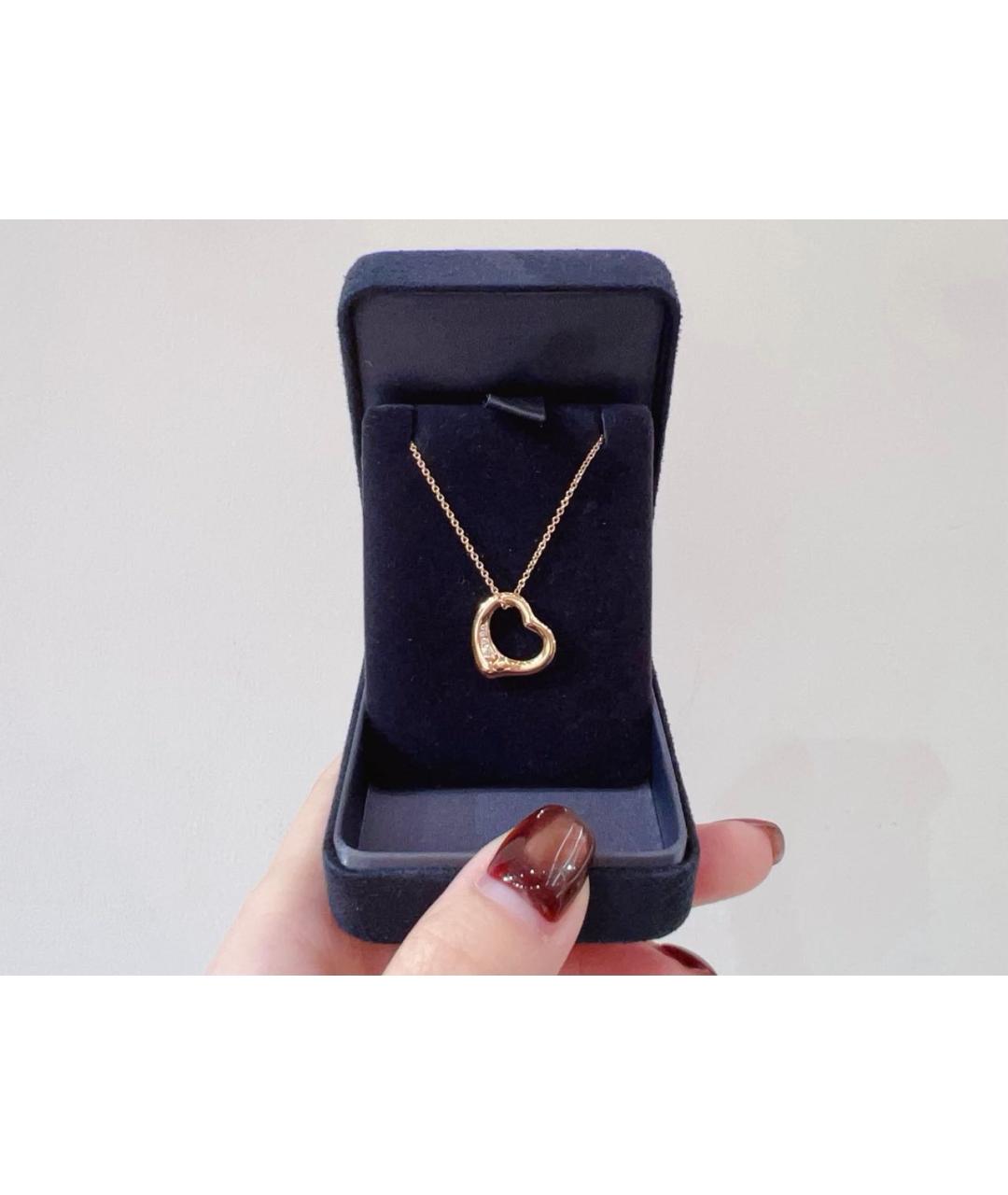 TIFFANY&CO Розовое колье из розового золота, фото 2