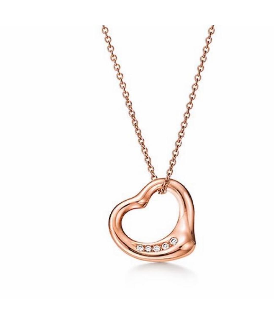 TIFFANY&CO Розовое колье из розового золота, фото 8