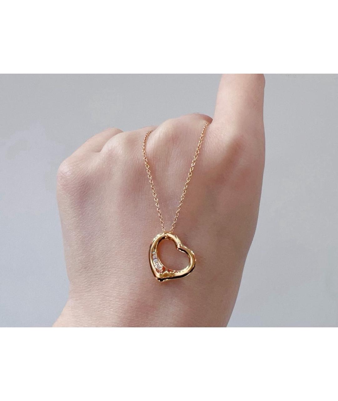 TIFFANY&CO Розовое колье из розового золота, фото 3
