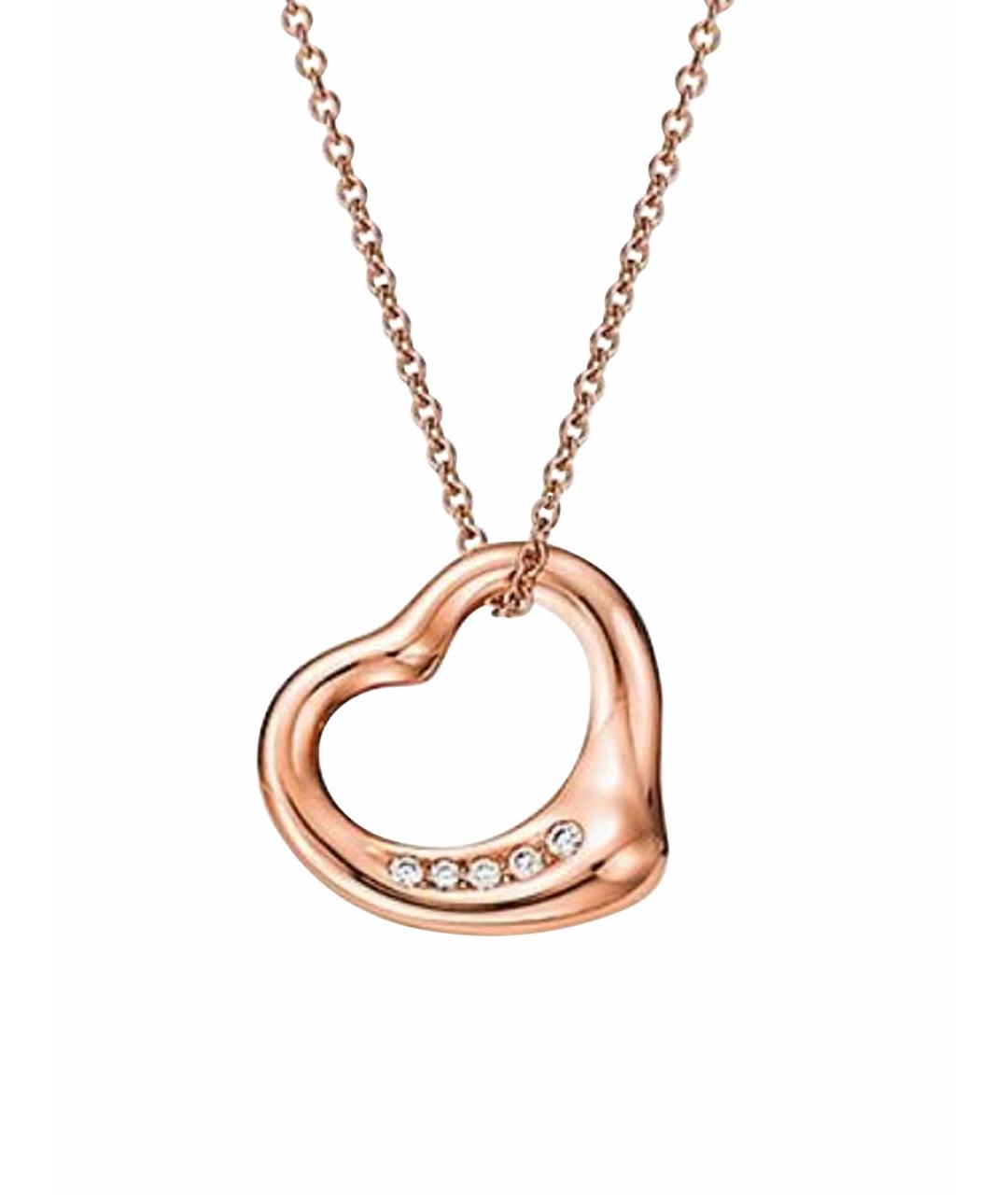 TIFFANY&CO Розовое колье из розового золота, фото 1