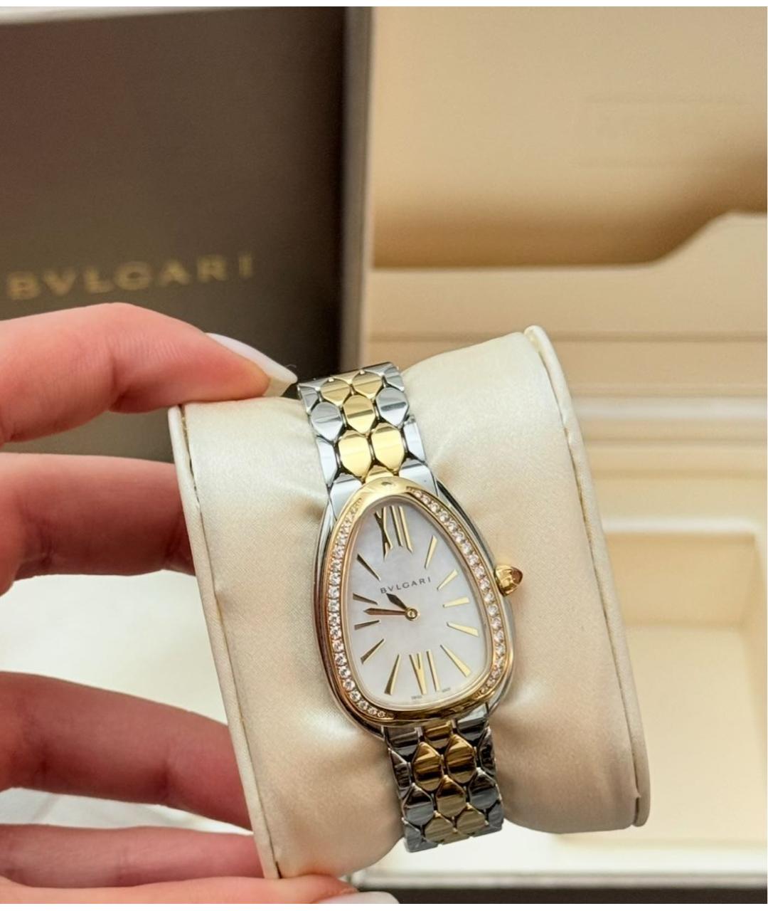 BVLGARI Золотые часы из розового золота, фото 8
