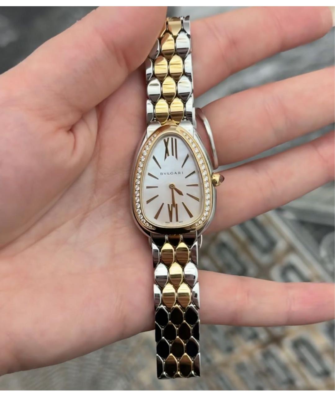 BVLGARI Золотые часы из розового золота, фото 5