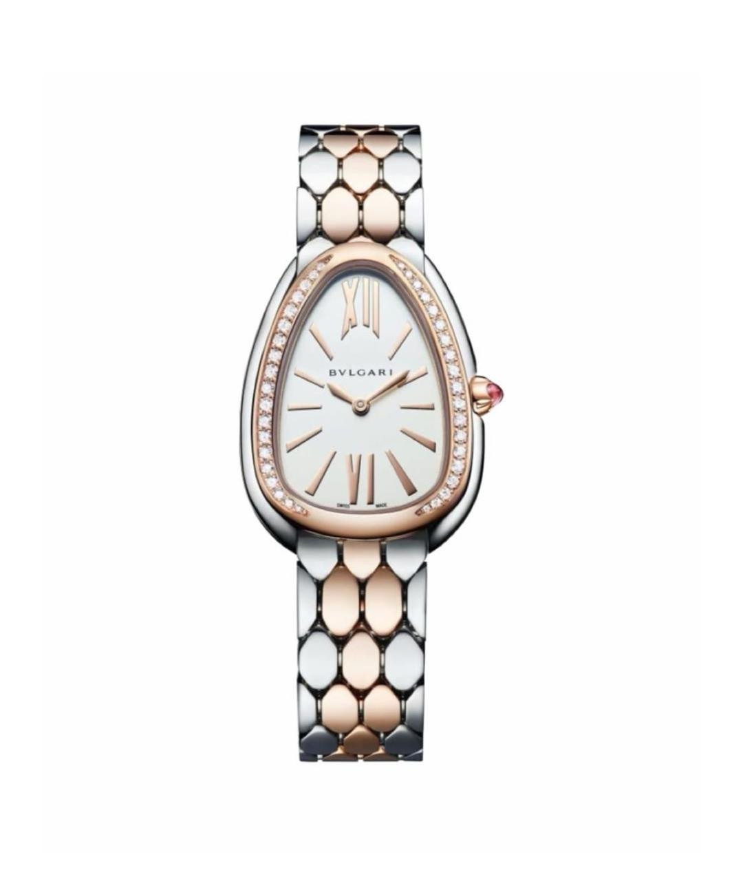 BVLGARI Золотые часы из розового золота, фото 1
