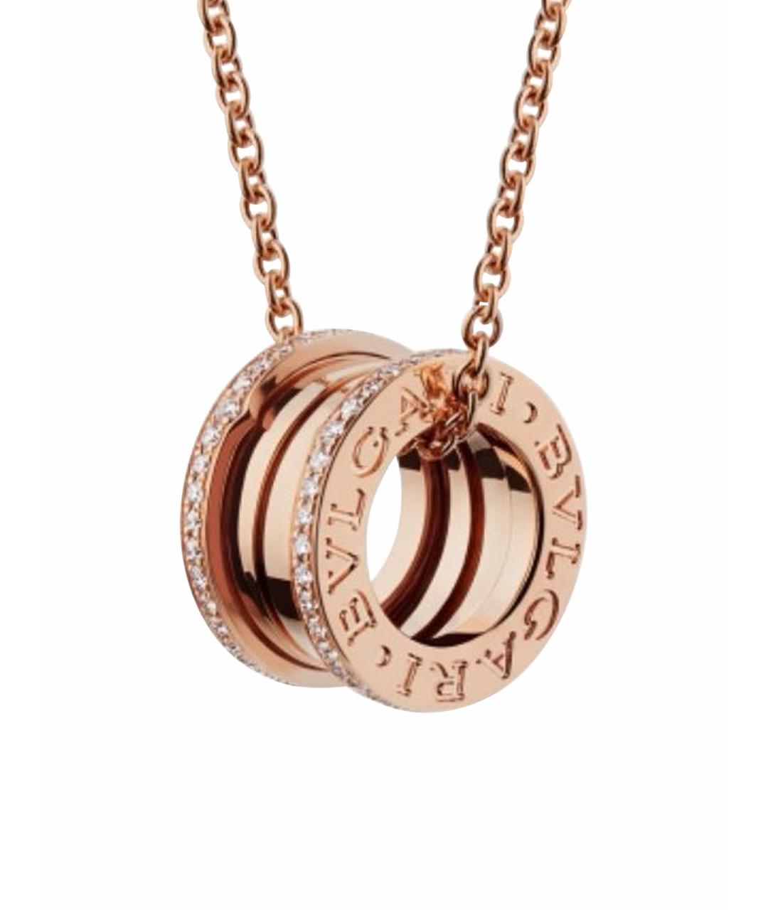 BVLGARI Розовое колье из розового золота, фото 1