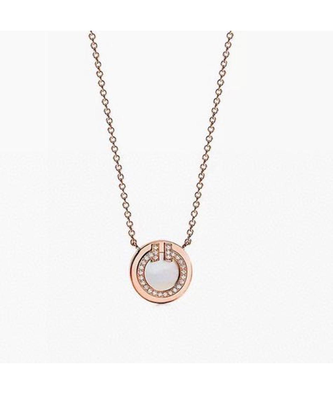 TIFFANY&CO Белое колье из розового золота, фото 6