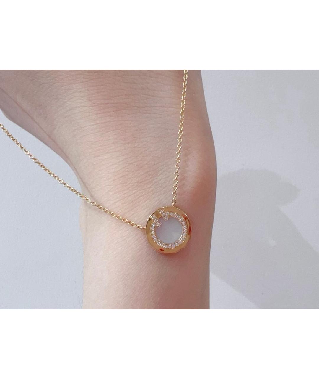 TIFFANY&CO Белое колье из розового золота, фото 5