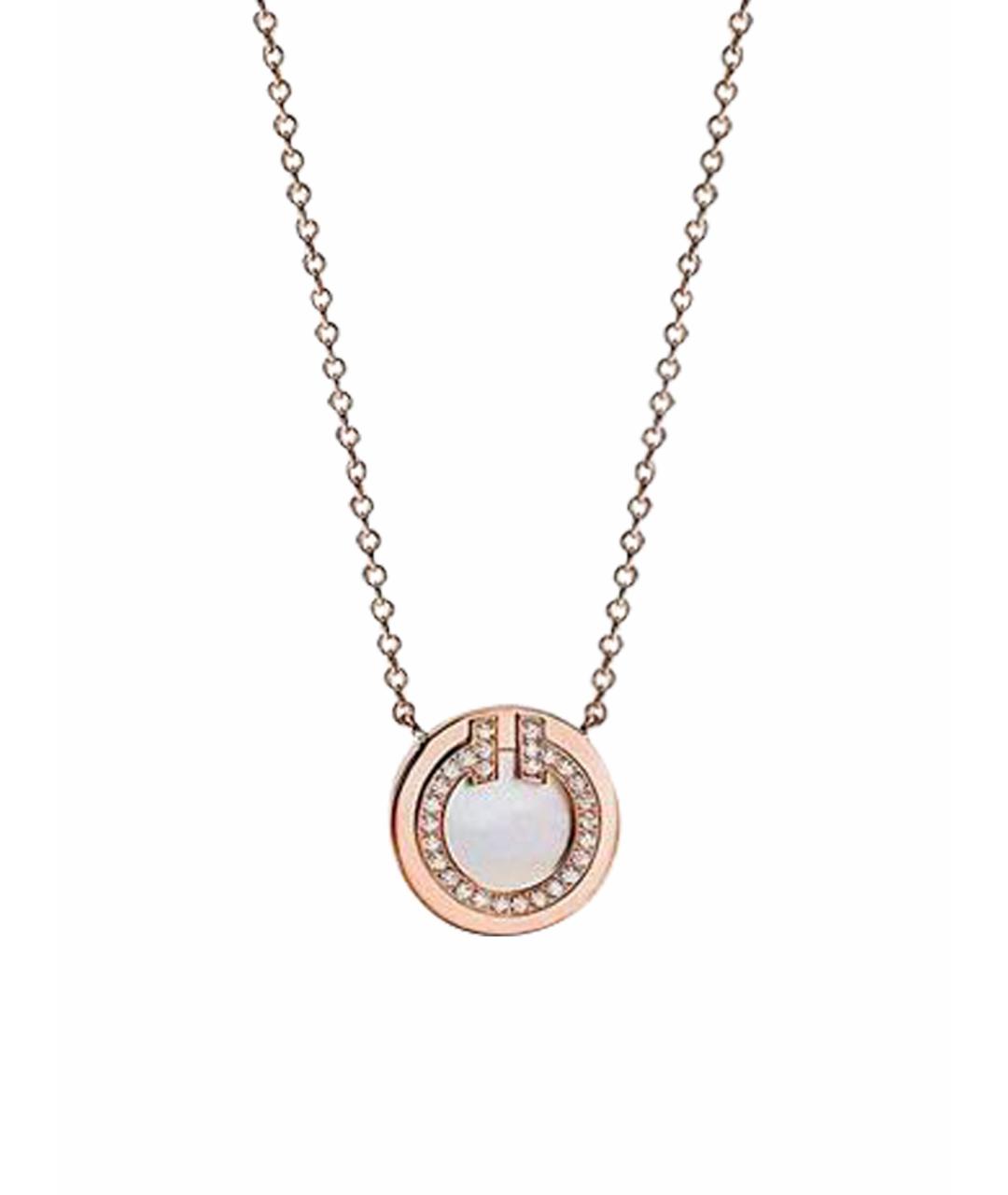 TIFFANY&CO Белое колье из розового золота, фото 1