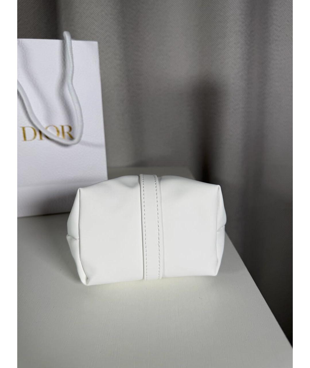 CHRISTIAN DIOR Белая косметичка, фото 4