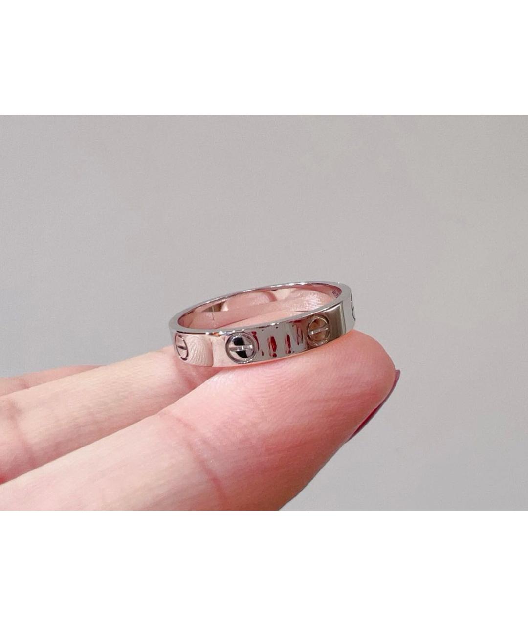 CARTIER Белое кольцо из белого золота, фото 3