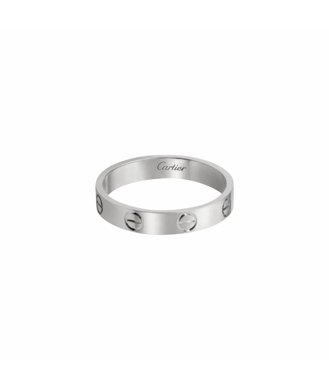 CARTIER Белое кольцо из белого золота, фото 1