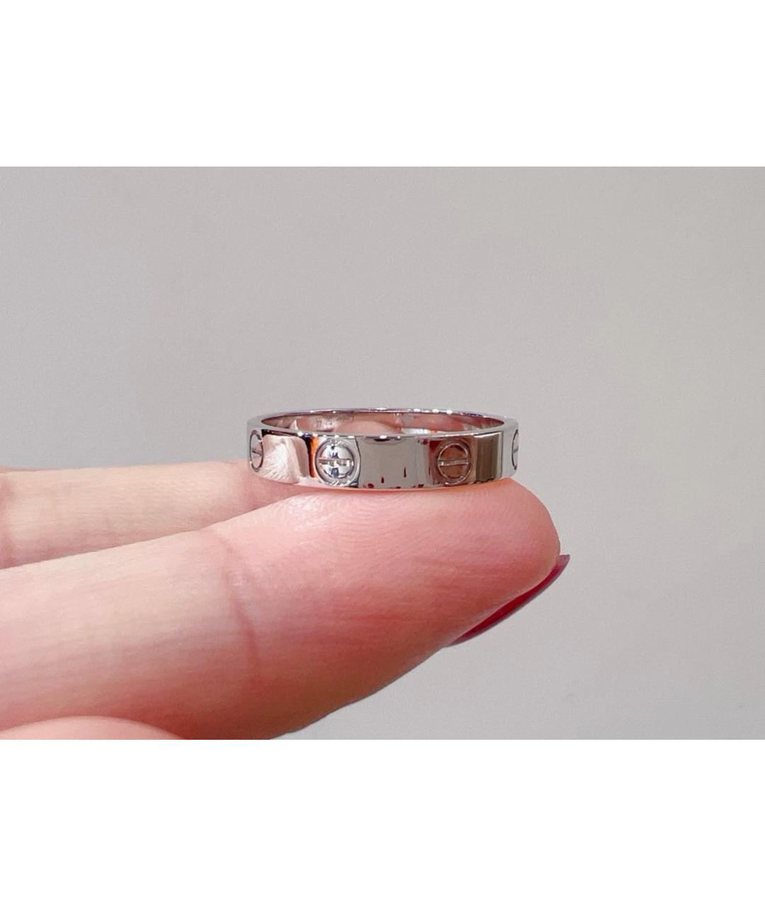 CARTIER Белое кольцо из белого золота, фото 2