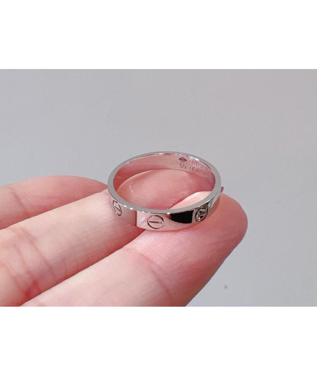 CARTIER Белое кольцо из белого золота, фото 6