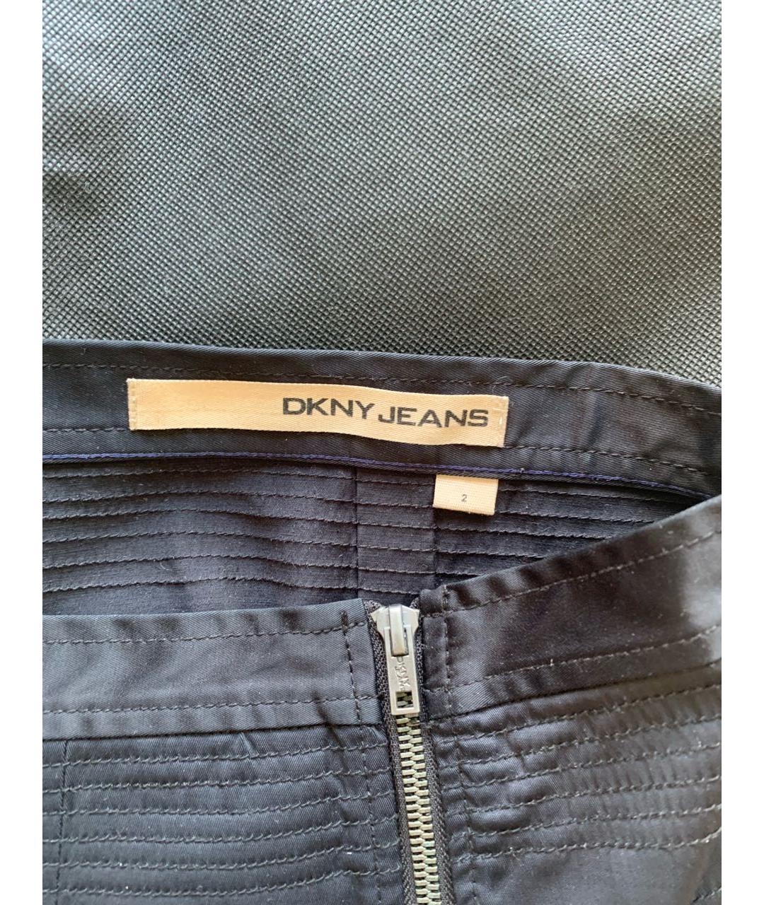 DKNY Черная юбка мини, фото 5
