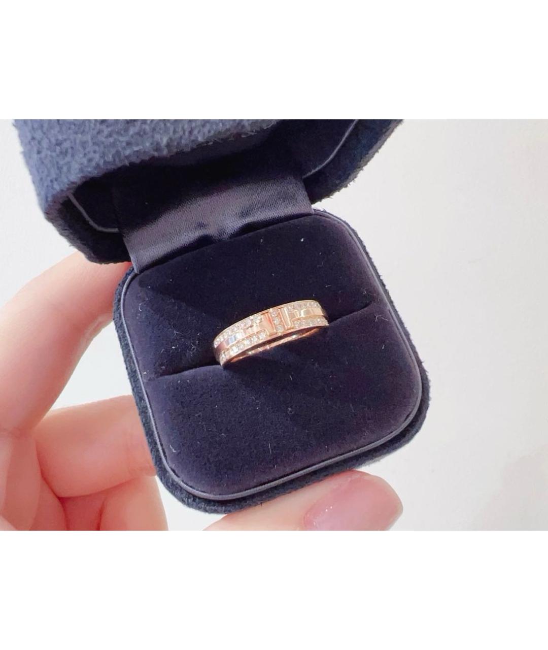 TIFFANY&CO Розовое кольцо из розового золота, фото 2