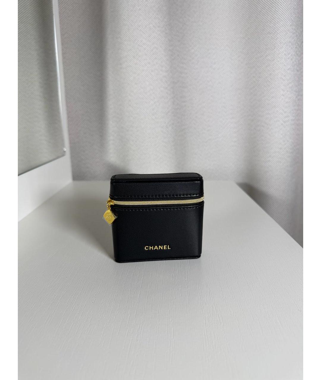CHANEL Черная косметичка, фото 9