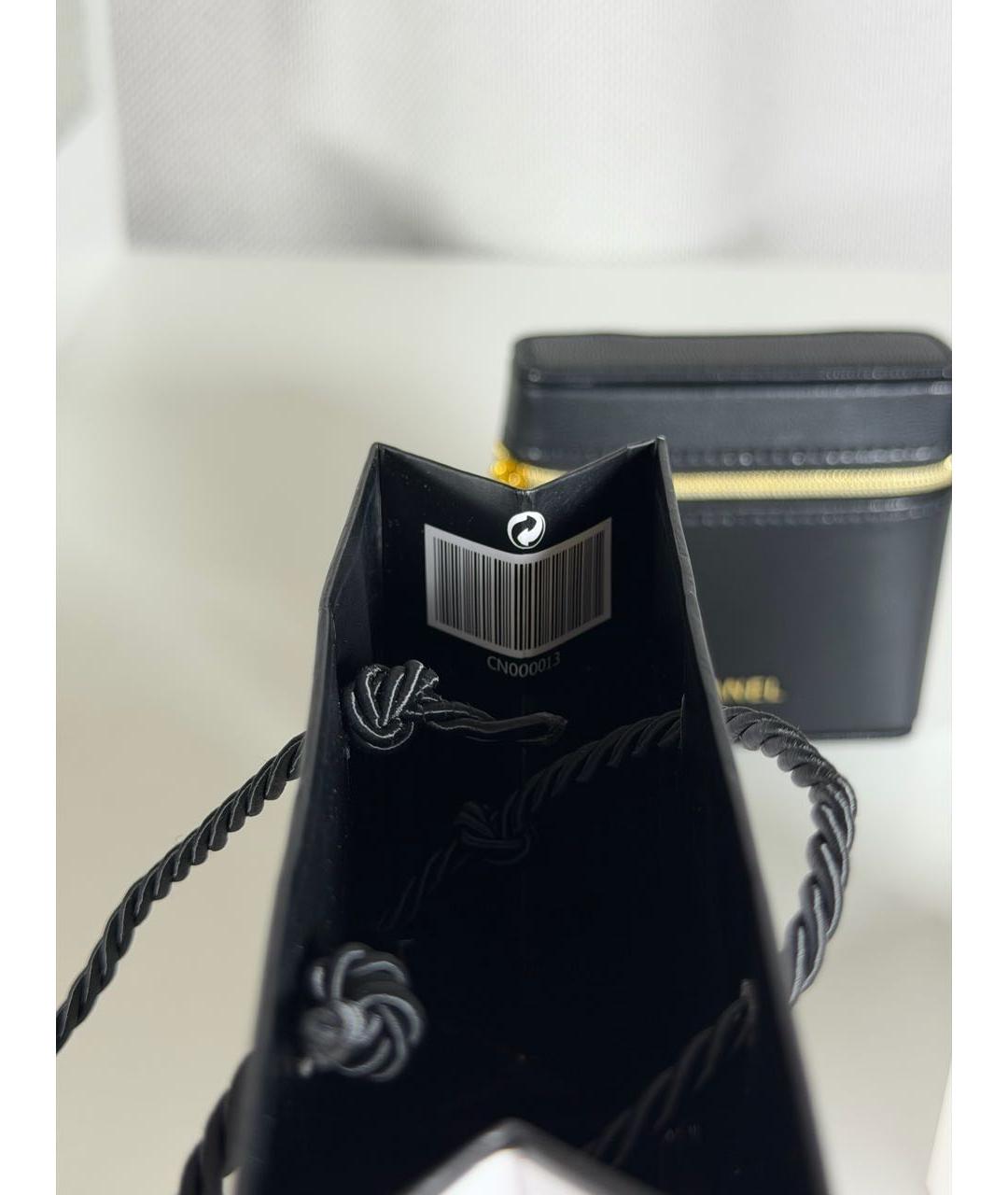 CHANEL Черная косметичка, фото 6